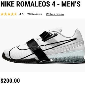 Nike Romaleos 4 size 6.5